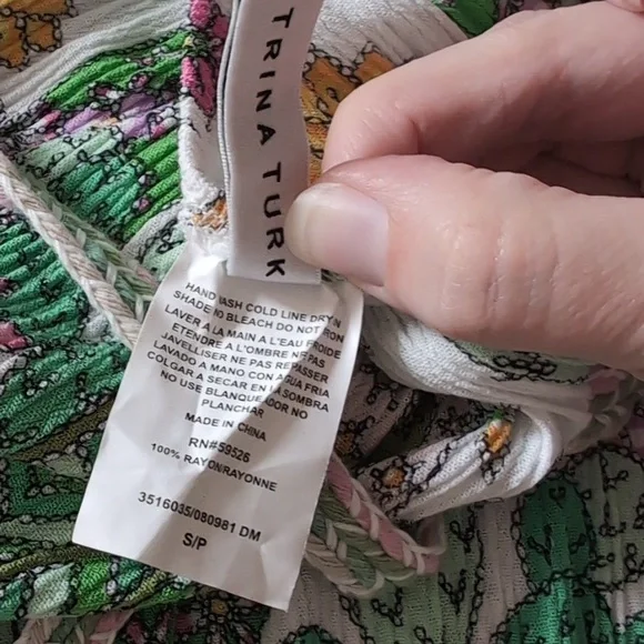 Trina Turk Cacti Cut Out Dress - Picture 6 of 6